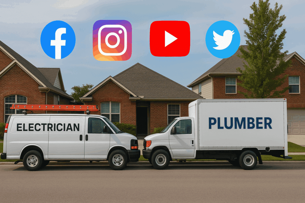 Social Media Marketing for Electricians and Plumbers