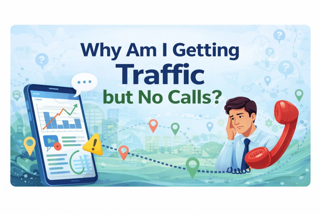 why am I getting traffic but no calls
