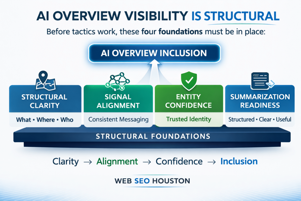 AI Overview Visibility Is Structural, Not Tactical